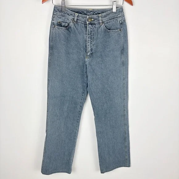 Vintage DKNY Jeans Womens Size 8 Medium Wash Straight Leg Denim Jeans USA - Picture 3 of 7